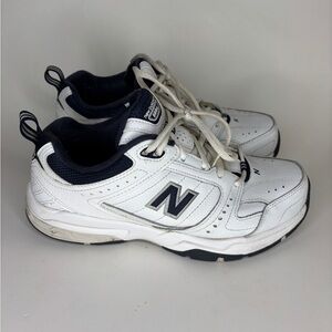 New Balance Men's Sneakers 608 Lace-Up Leather Tennis Shoes MX608V2W Size 7.5 4E